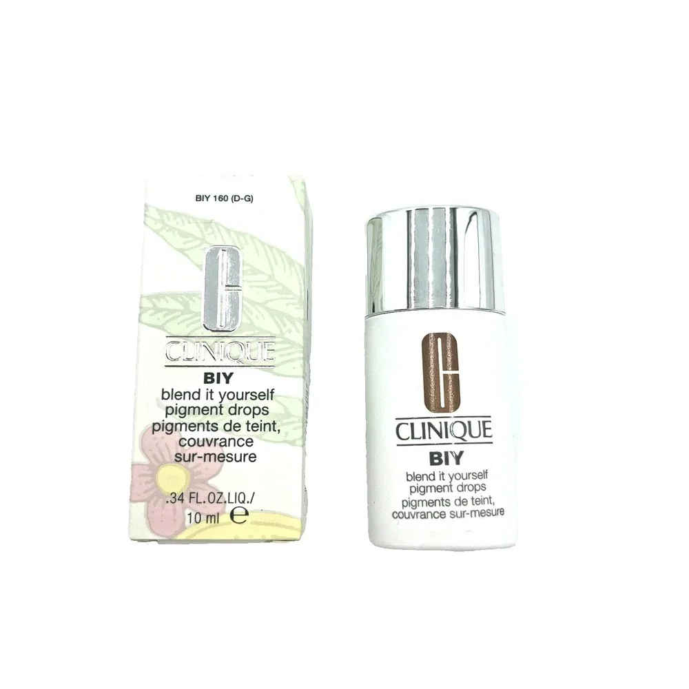 Clinique Blend It Yourself Pigment Drops Shade BIY 160‎ (D-G) New